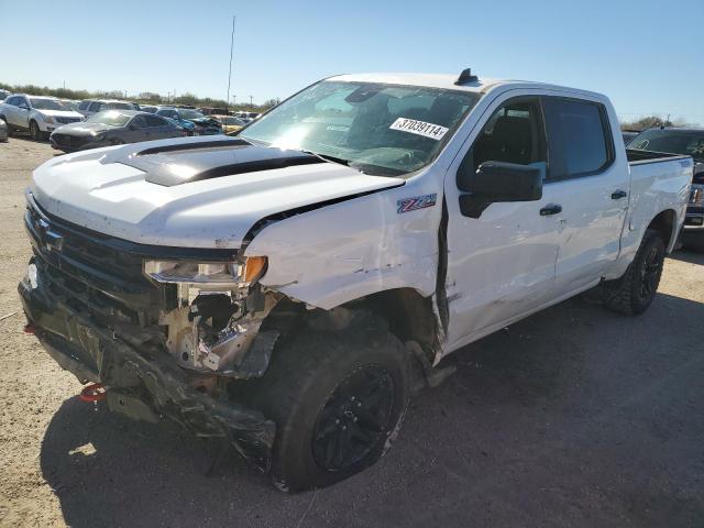 3GCUDFED5NG618082 - 2022 CHEVROLET SILVERADO K1500 LT TRAIL BOSS WHITE photo 1