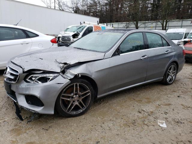 WDDHF8JB4FB120564 - 2015 MERCEDES-BENZ E 350 4MATIC GRAY photo 1