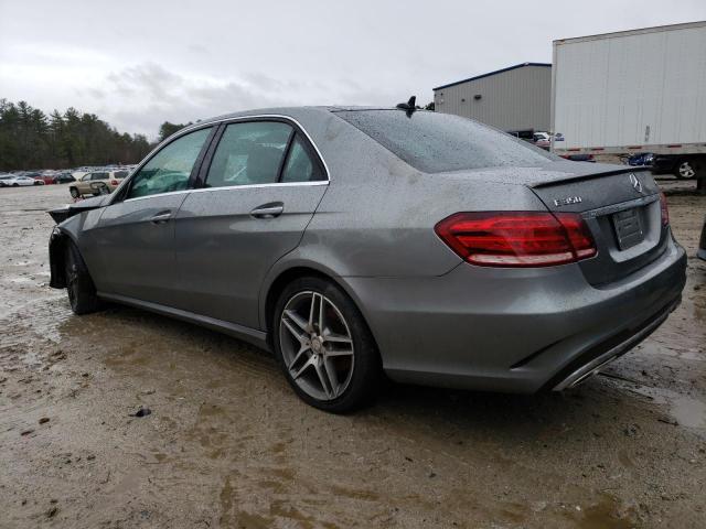 WDDHF8JB4FB120564 - 2015 MERCEDES-BENZ E 350 4MATIC GRAY photo 2