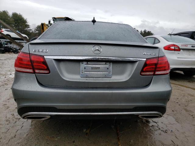 WDDHF8JB4FB120564 - 2015 MERCEDES-BENZ E 350 4MATIC GRAY photo 6