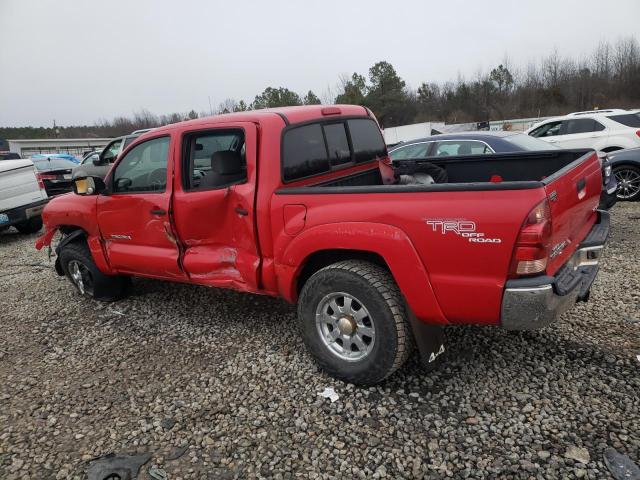 5TELU42NX6Z252851 - 2006 TOYOTA TACOMA DOUBLE CAB 红色 照片 2
