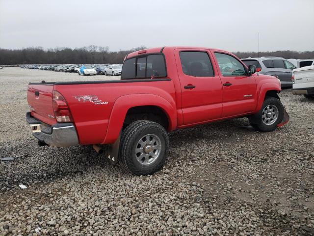 5TELU42NX6Z252851 - 2006 TOYOTA TACOMA DOUBLE CAB 红色 照片 3