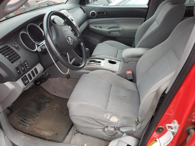 5TELU42NX6Z252851 - 2006 TOYOTA TACOMA DOUBLE CAB 红色 照片 7
