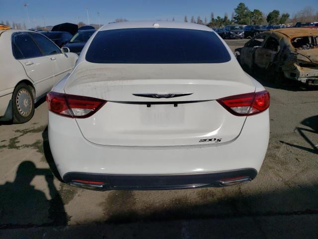 1C3CCCBB9FN681795 - 2015 CHRYSLER 200 S WHITE photo 6