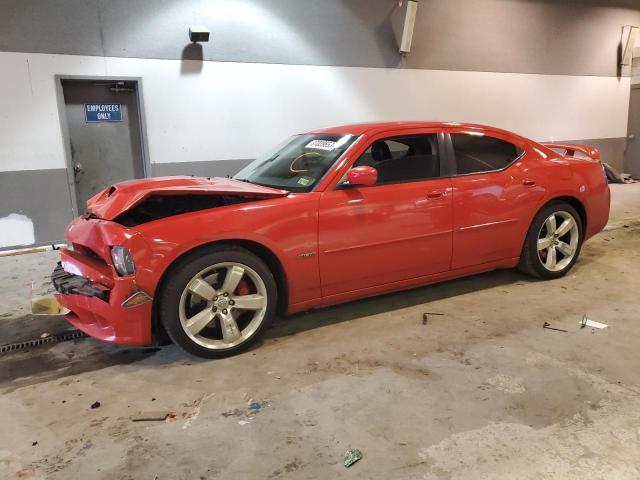 2B3KA73W17H878221 - 2007 DODGE CHARGER SRT-8 RED photo 1