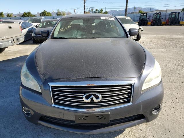 JN1BY1AP1BM323068 - 2011 INFINITI M37 GRAY photo 5