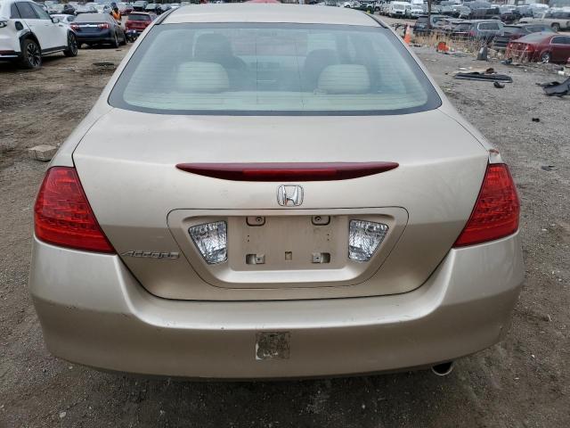 1HGCM56477A181984 - 2007 HONDA ACCORD LX GOLD photo 6