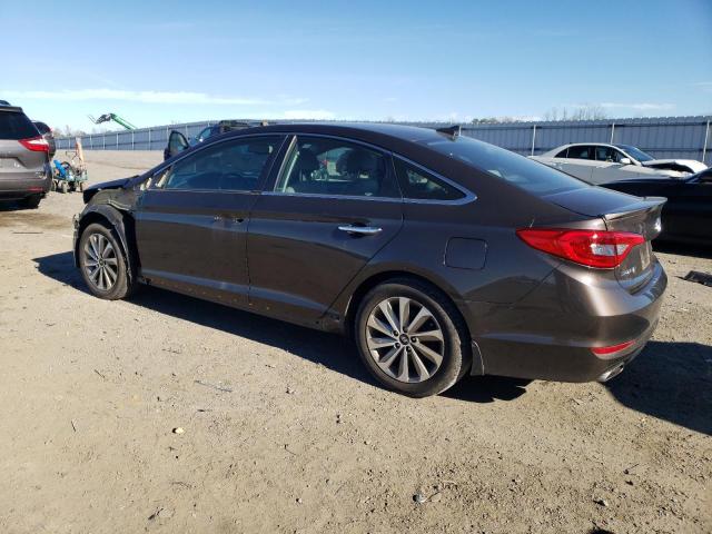 5NPE34AF9FH215010 - 2015 HYUNDAI SONATA SPORT GRAY photo 2