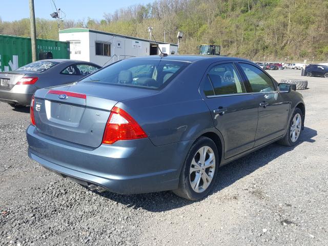 3FAHP0HA2CR386362 - 2012 FORD FUSION SE  photo 4