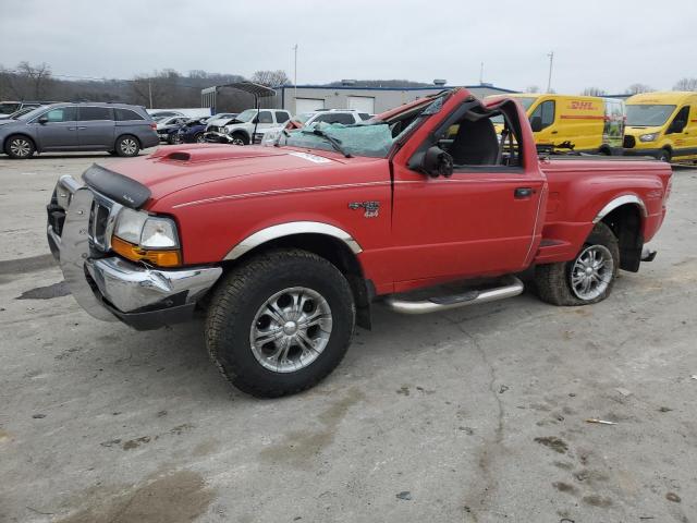 1FTYR11V1XPB20027 - 1999 FORD RANGER RED photo 1