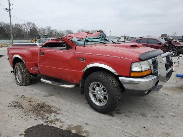 1FTYR11V1XPB20027 - 1999 FORD RANGER RED photo 4