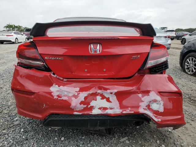 2HGFG4A50FH702140 - 2015 HONDA CIVIC SI RED photo 6