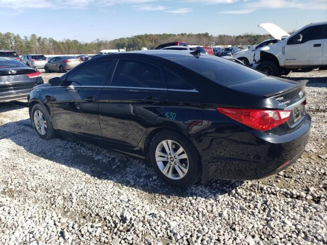 5NPEB4AC5DH747375 - 2013 HYUNDAI SONATA GLS BLACK photo 2