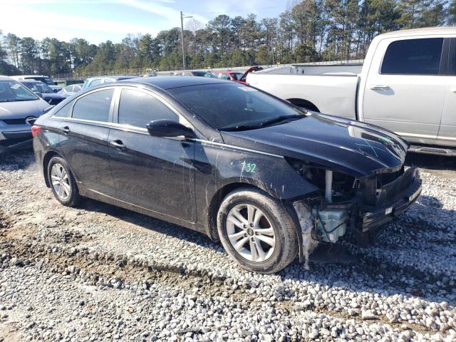 5NPEB4AC5DH747375 - 2013 HYUNDAI SONATA GLS BLACK photo 4