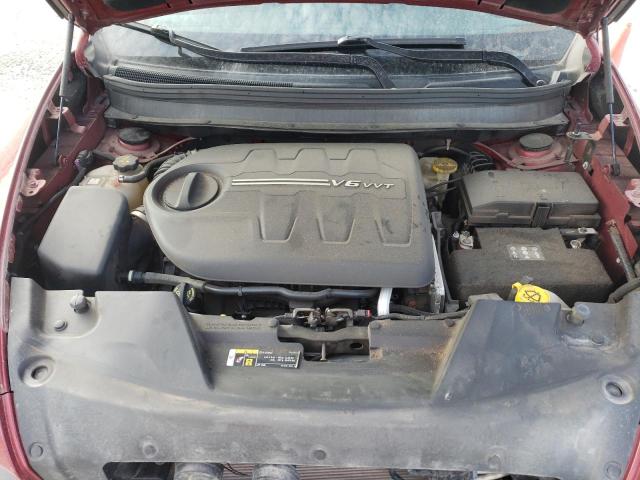 1C4PJMBS6HW645343 - 2017 JEEP CHEROKEE TRAILHAWK წითელი ფოტო 11