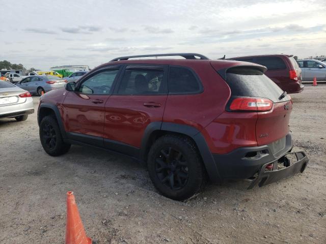 1C4PJMBS6HW645343 - 2017 JEEP CHEROKEE TRAILHAWK წითელი ფოტო 2