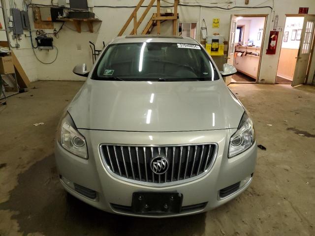 W04G05GV1B1125545 - 2011 BUICK REGAL CXL SILVER photo 5