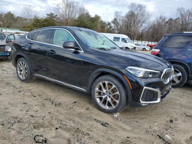 5UXCY6C0XM9H41182 - 2021 BMW X6 XDRIVE40I BLACK photo 4