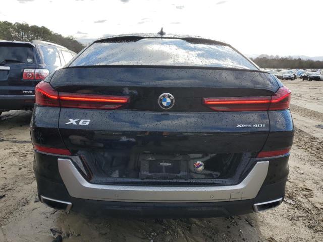 5UXCY6C0XM9H41182 - 2021 BMW X6 XDRIVE40I BLACK photo 6