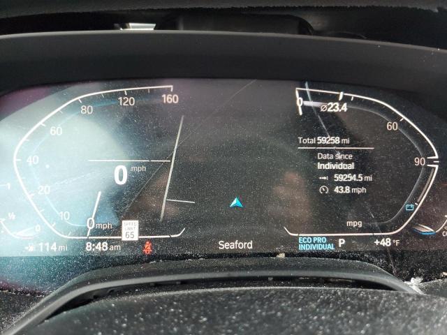 5UXCY6C0XM9H41182 - 2021 BMW X6 XDRIVE40I BLACK photo 9