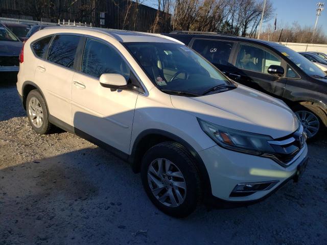 5J6RM4H70FL043887 - 2015 HONDA CR-V EXL WHITE photo 4