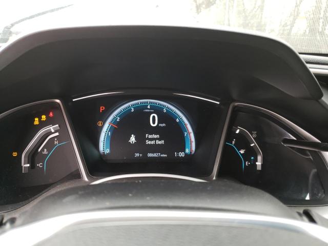 19XFC1F70GE020018 - 2016 HONDA CIVIC EXL Մոխրագույն լուսանկար 9