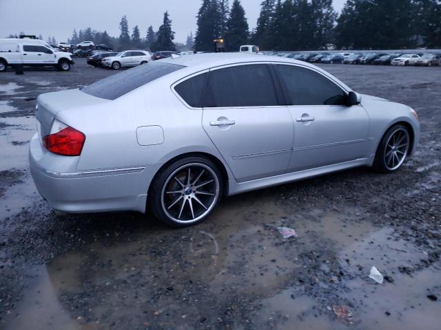 JNKAY01F48M651358 - 2008 INFINITI M35 BASE SILVER photo 3