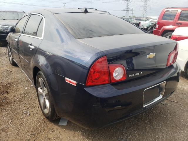 1G1ZC5E03CF276283 - 2012 CHEVROLET MALIBU 1LT BLUE photo 3