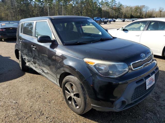 KNDJN2A23F7788662 - 2015 KIA SOUL BLACK photo 4