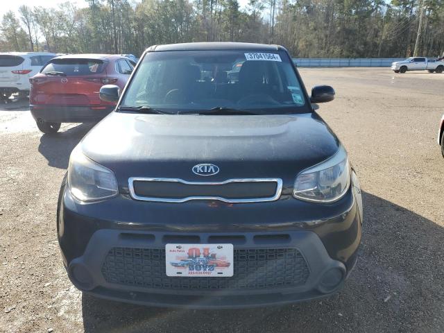 KNDJN2A23F7788662 - 2015 KIA SOUL BLACK photo 5