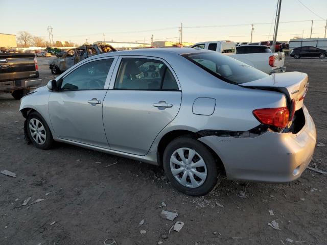 2T1BU4EE8AC339962 - 2010 TOYOTA COROLLA BASE SILVER photo 2