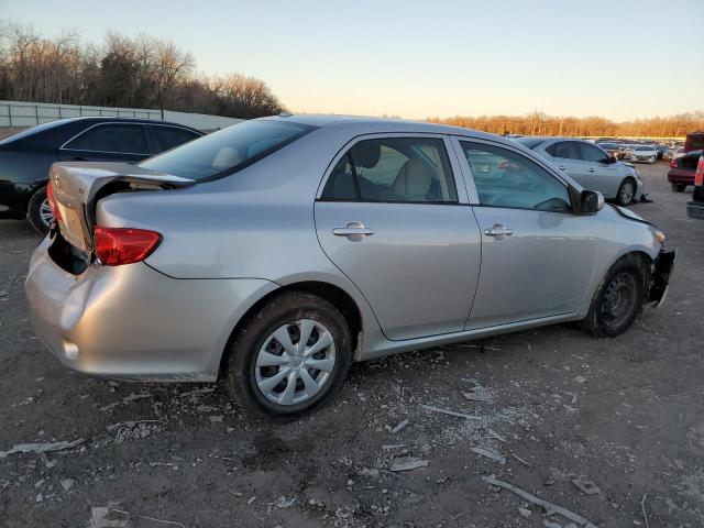 2T1BU4EE8AC339962 - 2010 TOYOTA COROLLA BASE SILVER photo 3