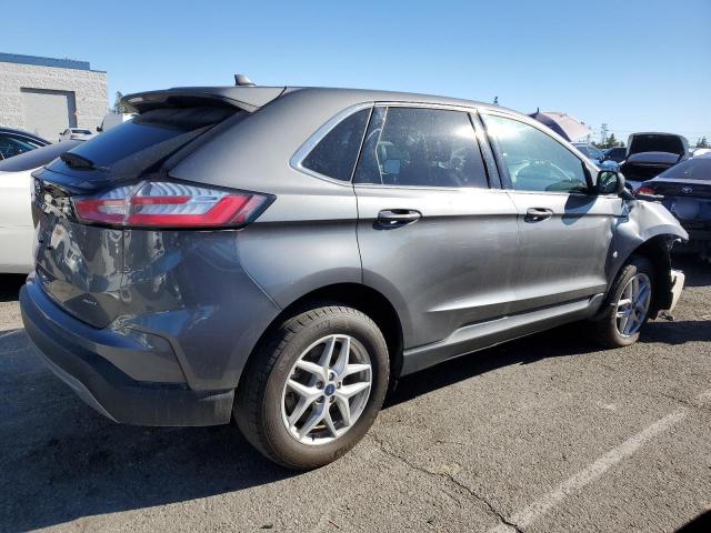 2FMPK4J92NBA13931 - 2022 FORD EDGE SEL GRAY photo 3