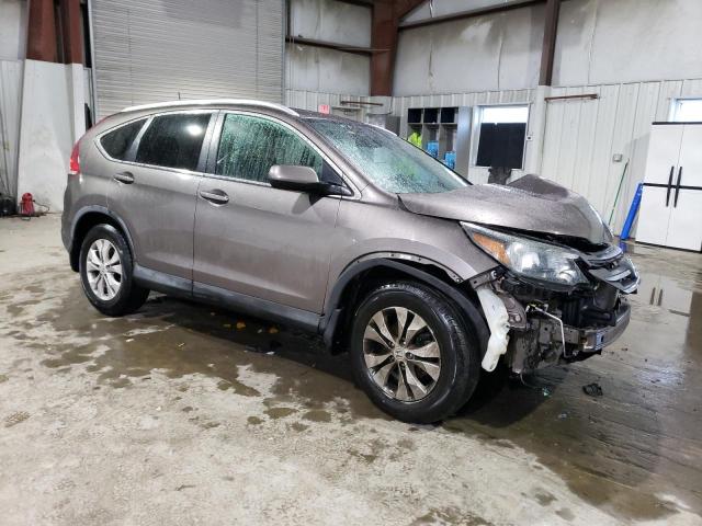 2HKRM4H74EH633891 - 2014 HONDA CR-V EXL CHARCOAL photo 4