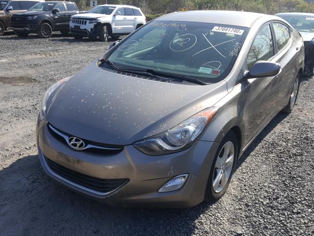 5NPDH4AE7DH282562 - 2013 HYUNDAI ELANTRA GLS  photo 2