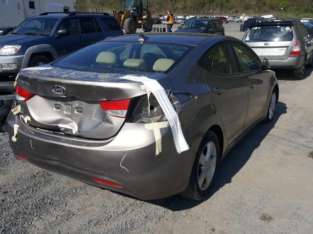 5NPDH4AE7DH282562 - 2013 HYUNDAI ELANTRA GLS  photo 4