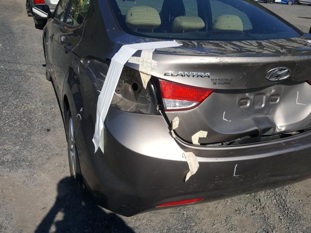 5NPDH4AE7DH282562 - 2013 HYUNDAI ELANTRA GLS  photo 9