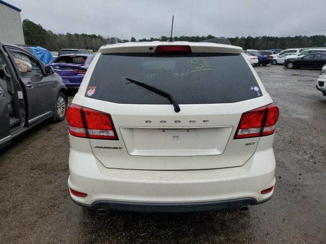 3C4PDCBG9ET184105 - 2014 DODGE JOURNEY SXT WHITE photo 6