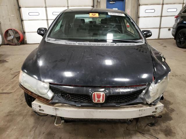 1HGFA15598L081027 - 2008 HONDA CIVIC LX BLACK photo 5