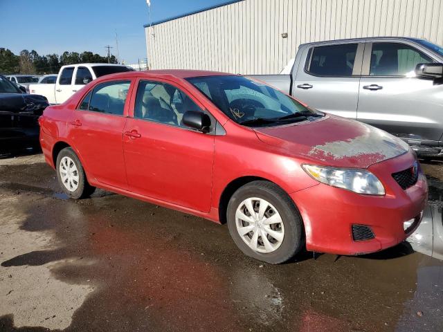 1NXBU4EE2AZ213224 - 2010 TOYOTA COROLLA BASE RED photo 4