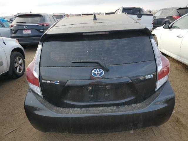 JTDKDTB35G1132987 - 2016 TOYOTA PRIUS C BLACK photo 6