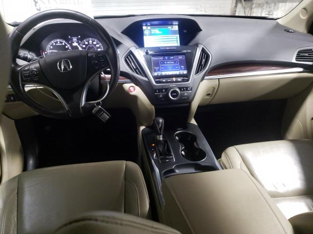 5FRYD4H48EB030067 - 2014 ACURA MDX TECHNOLOGY MAROON photo 8