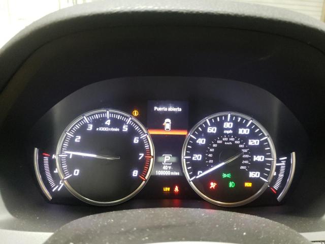 5FRYD4H48EB030067 - 2014 ACURA MDX TECHNOLOGY MAROON photo 9