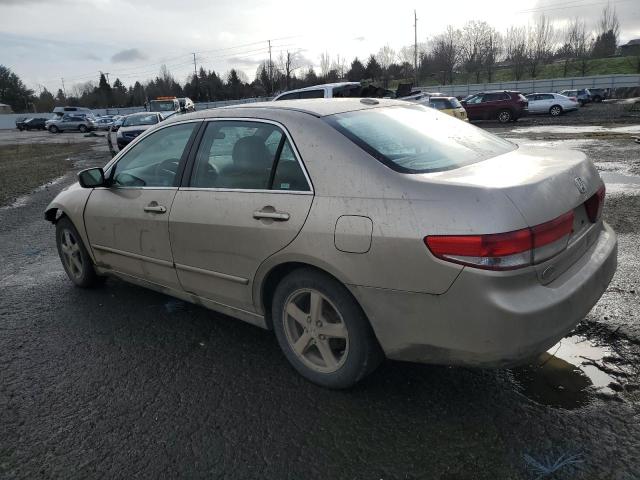 1HGCM56874A134887 - 2004 HONDA ACCORD EX BEIGE photo 2