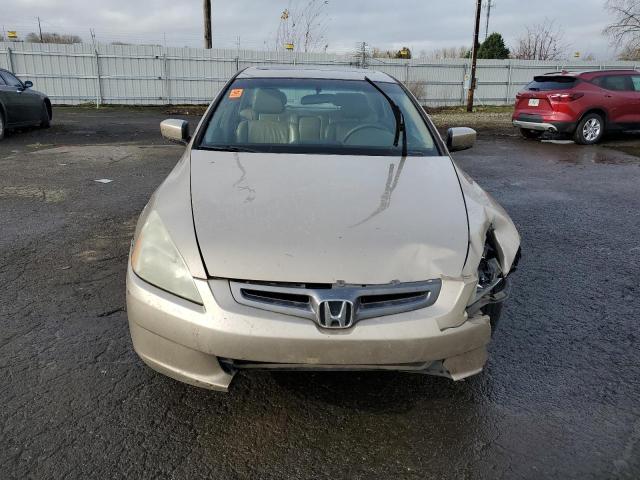 1HGCM56874A134887 - 2004 HONDA ACCORD EX BEIGE photo 5