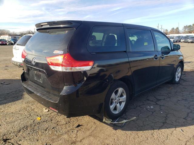 5TDZK3DCXES516281 - 2014 TOYOTA SIENNA BLACK photo 3