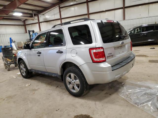 1FMCU03G69KA09406 - 2009 FORD ESCAPE XLT SILVER photo 2