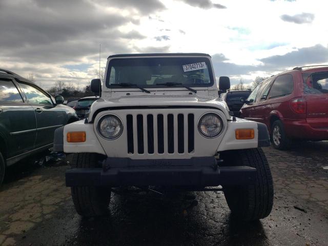 1J4FA39S36P734543 - 2006 JEEP WRANGLER X WHITE photo 5