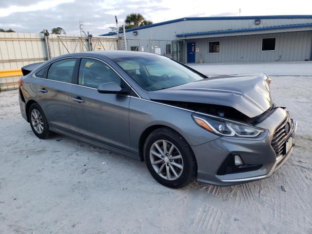 5NPE24AF4JH728757 - 2018 HYUNDAI SONATA SE GRAY photo 4