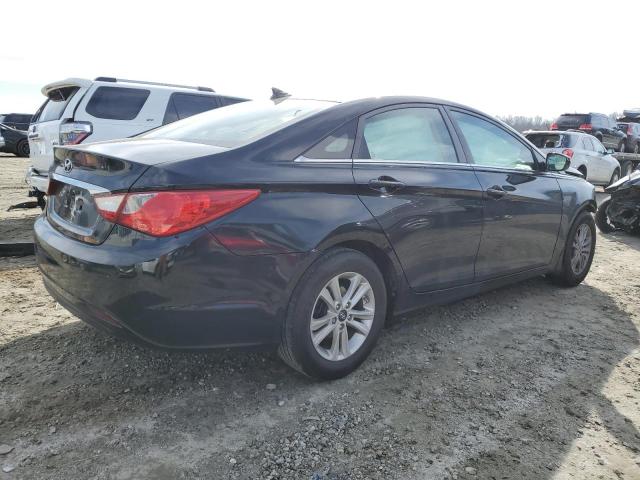 5NPEB4AC1DH743999 - 2013 HYUNDAI SONATA GLS BLACK photo 3